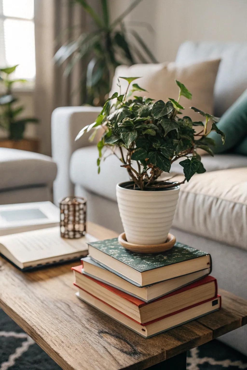 Incorporate plants to add life and color to your decor.