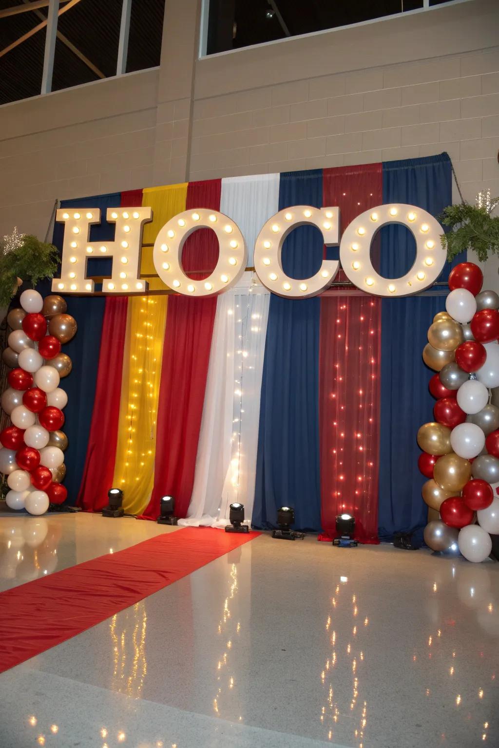 HOCO references make your theme clear and trendy.