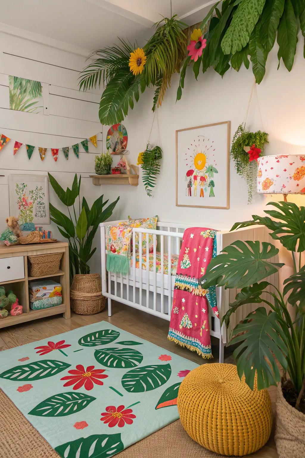 Experience a slice of paradise with a tropical nursery.