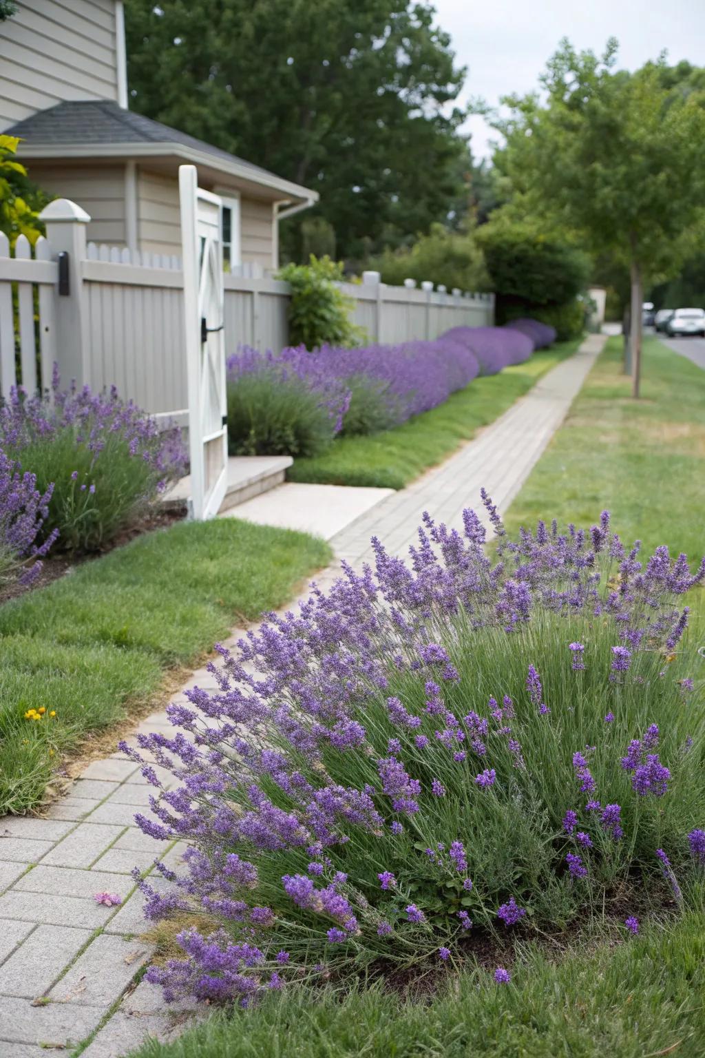 Low-maintenance lavender keeps gardens beautiful with less work.