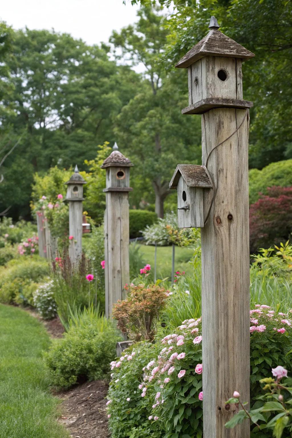 Welcome nature to your garden with bird-friendly habitat posts.