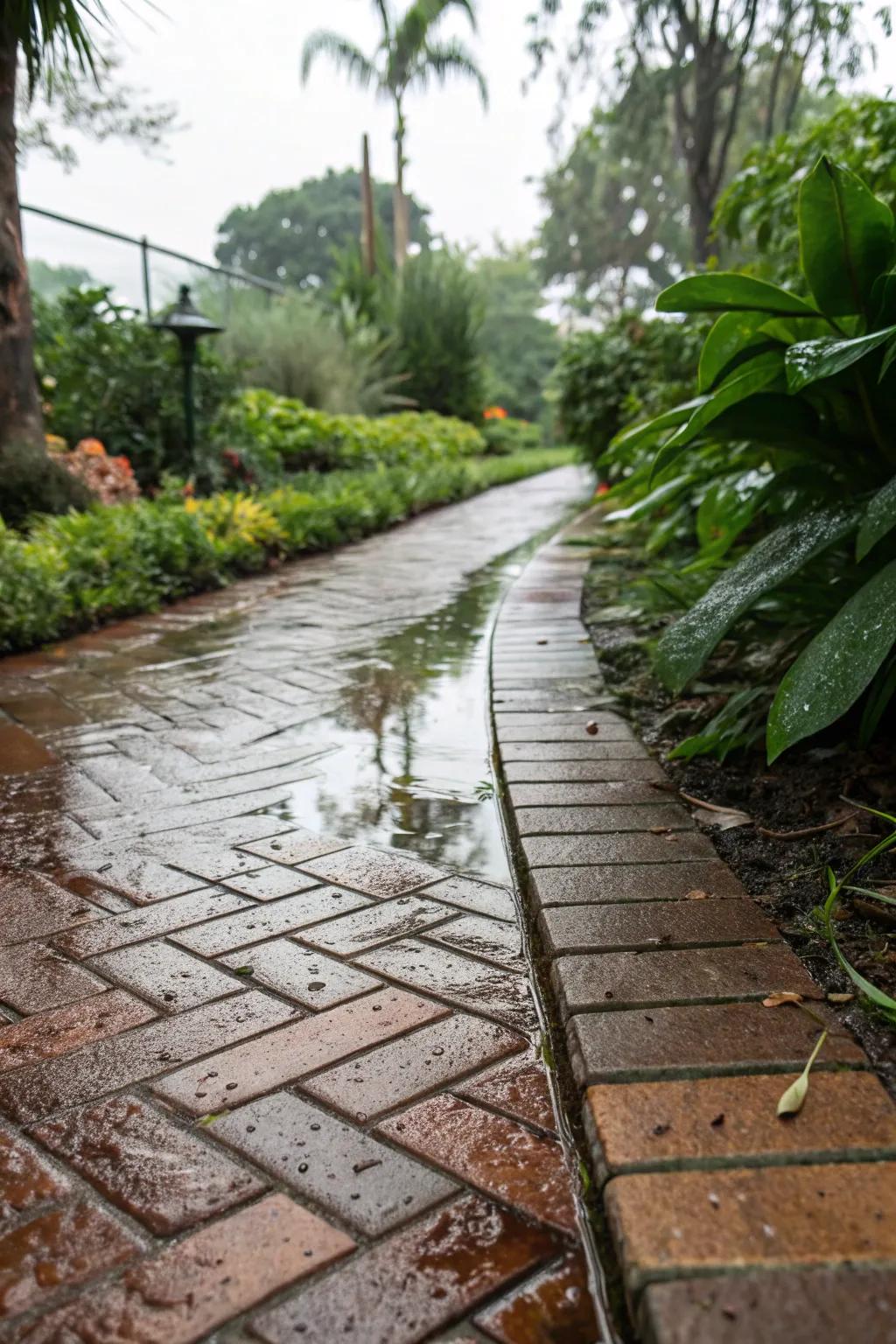 Permeable designs: Eco-friendly and practical.