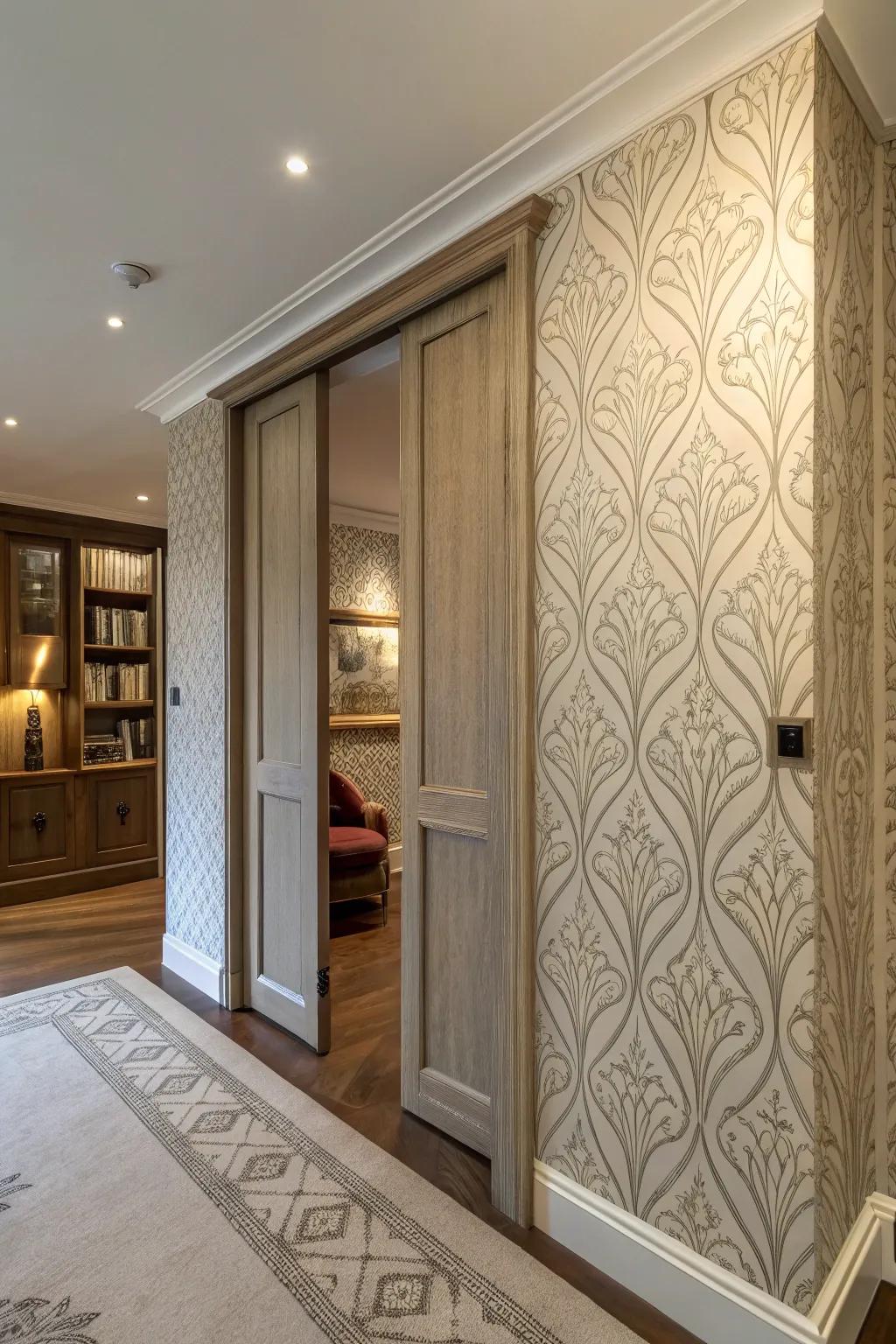 Custom finishes ensure sliding doors blend perfectly with your decor.
