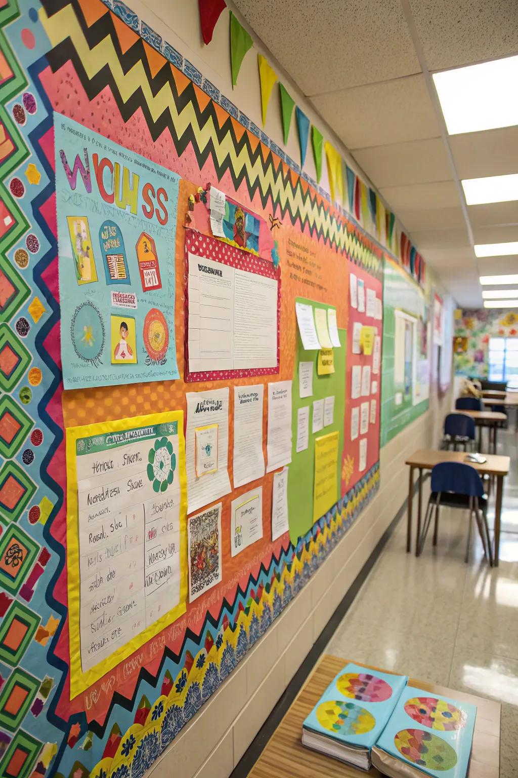 Colorful designs that captivate and engage students.