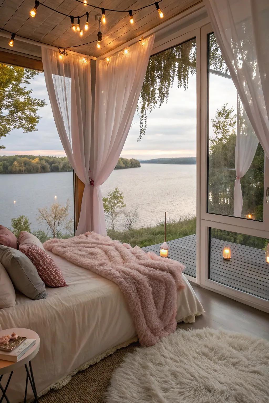 A serene bedroom that invites relaxation.