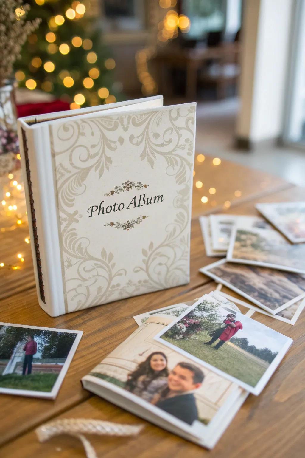 Memories beautifully preserved in a custom album.