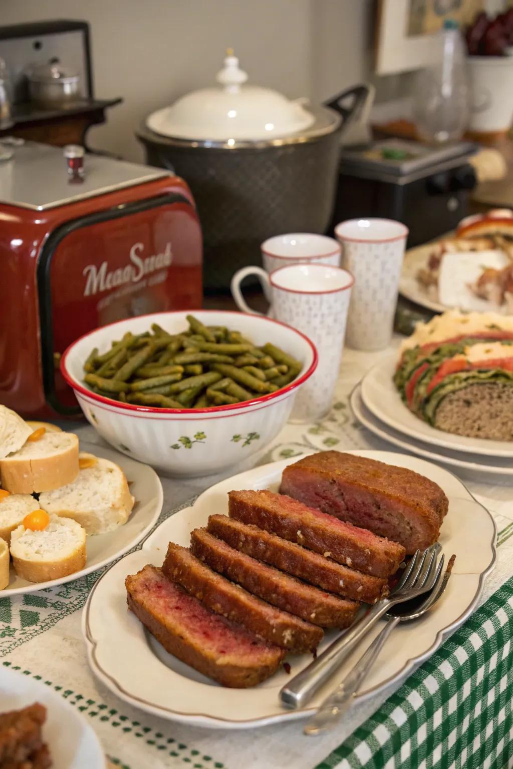 Delight your guests with a menu inspired by 1940s culinary traditions.