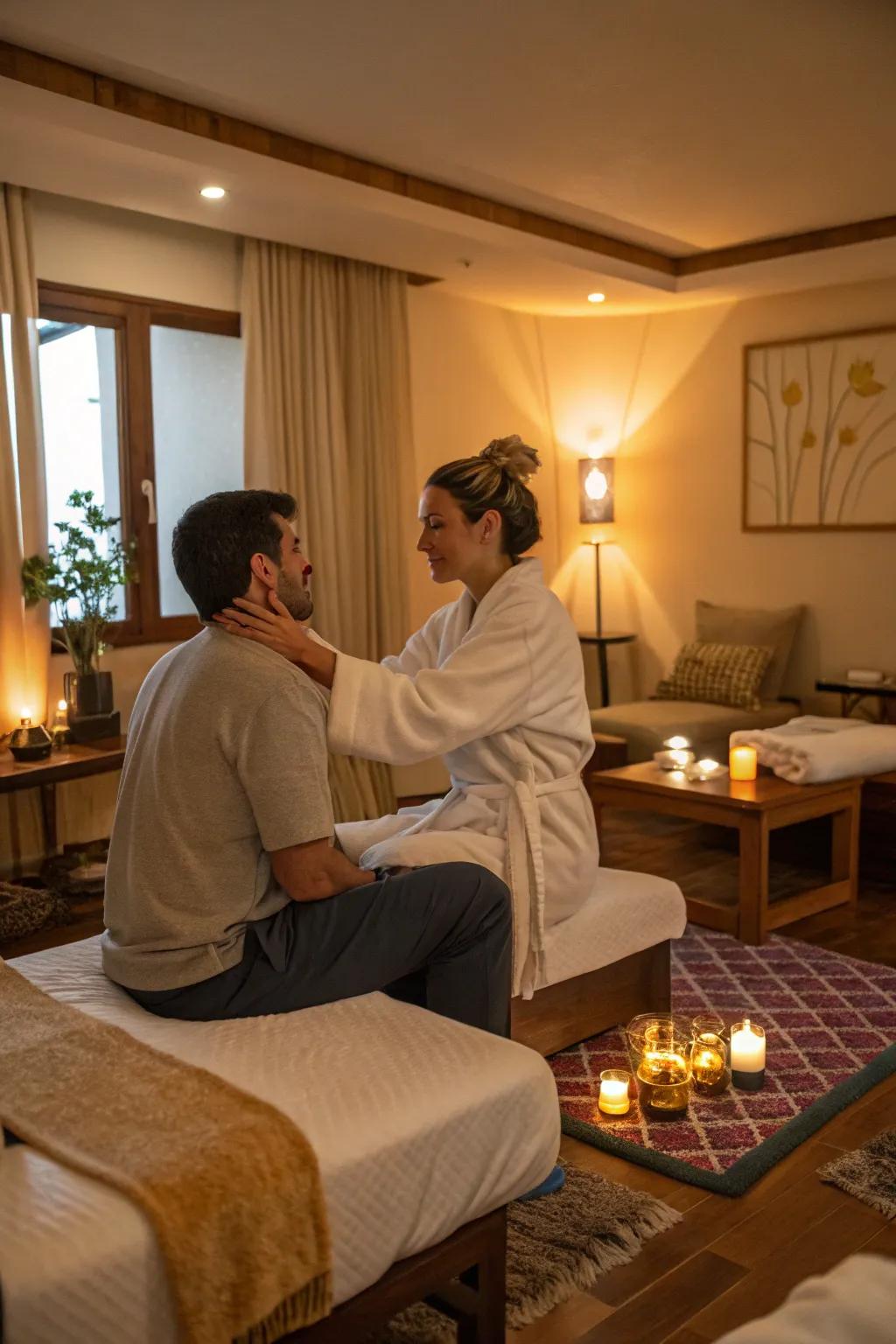 Communication enhances the massage experience.