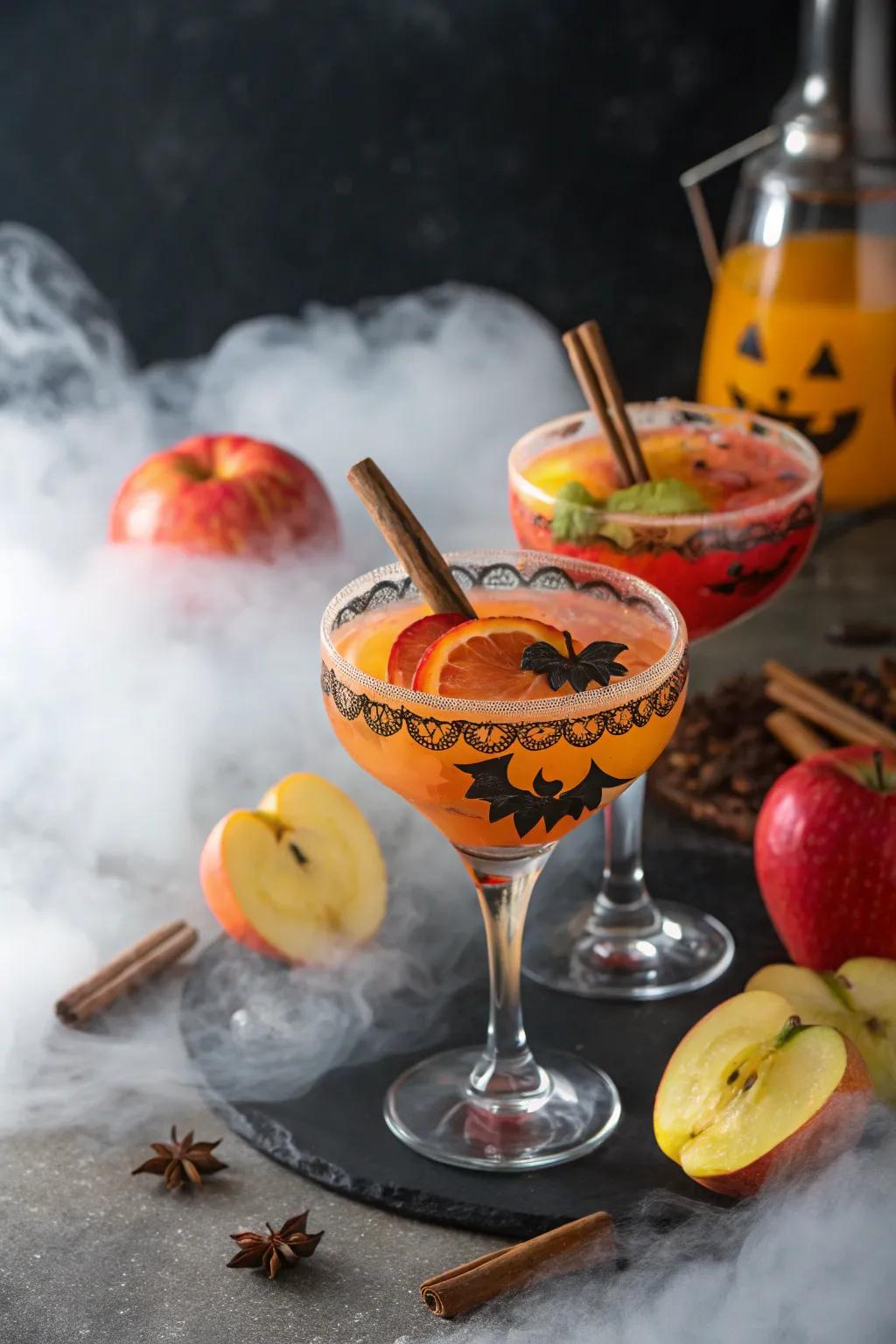 Delight guests with Halloween-themed signature cocktails.