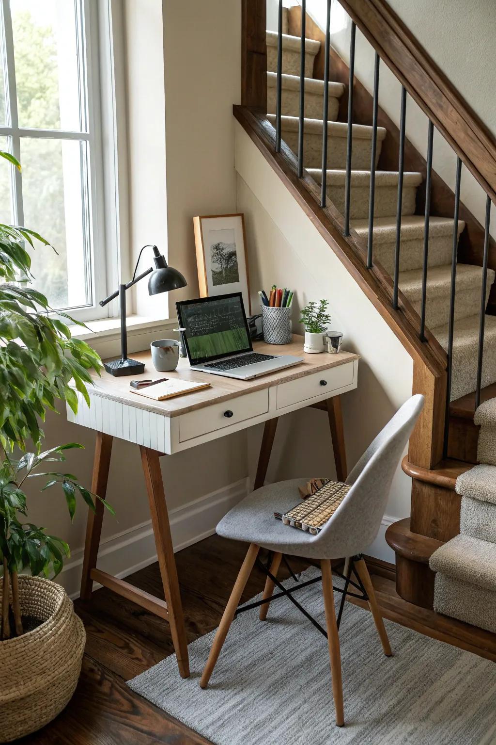 Surprising spaces: making use of every nook.