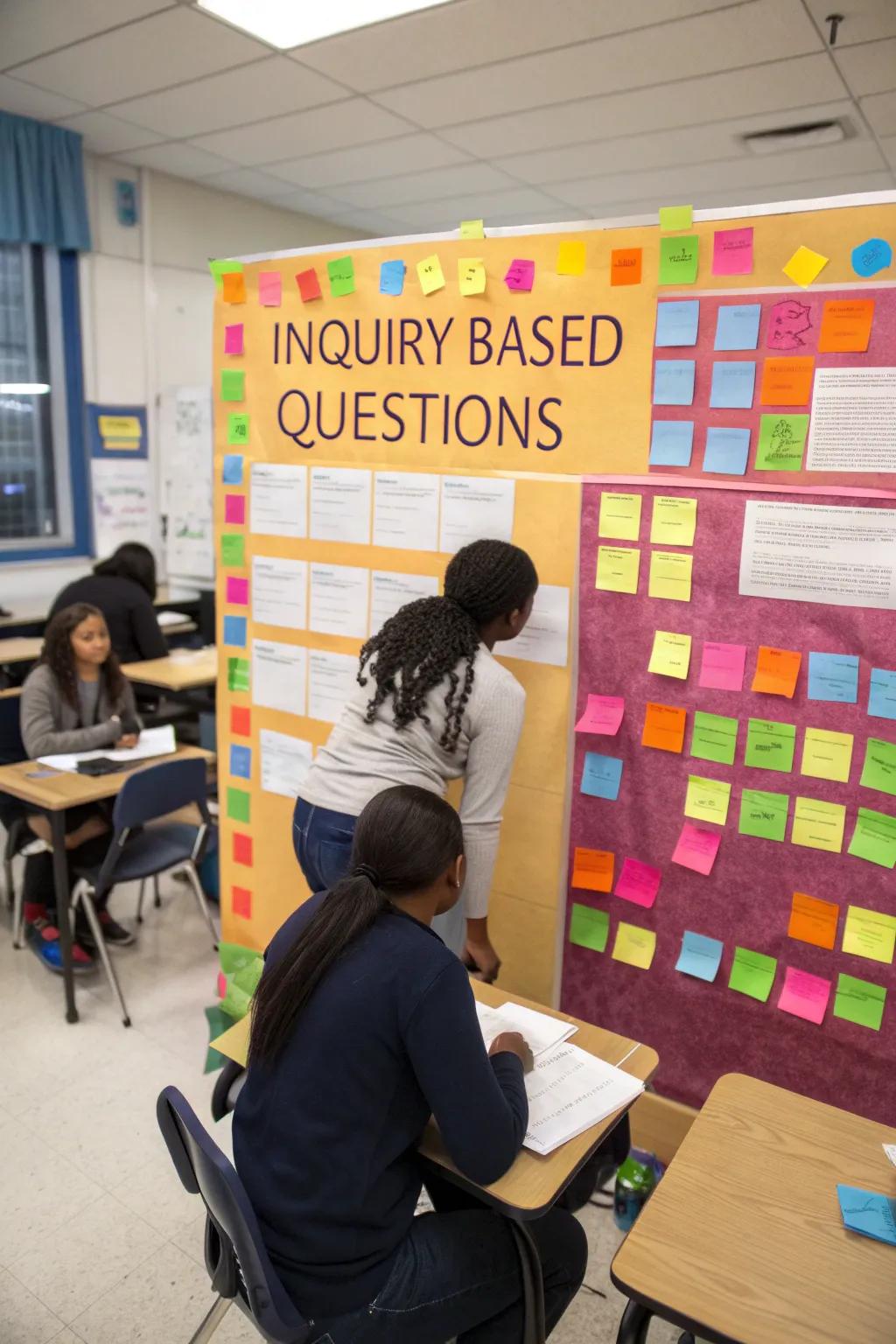Questions that encourage student interaction and critical thinking.