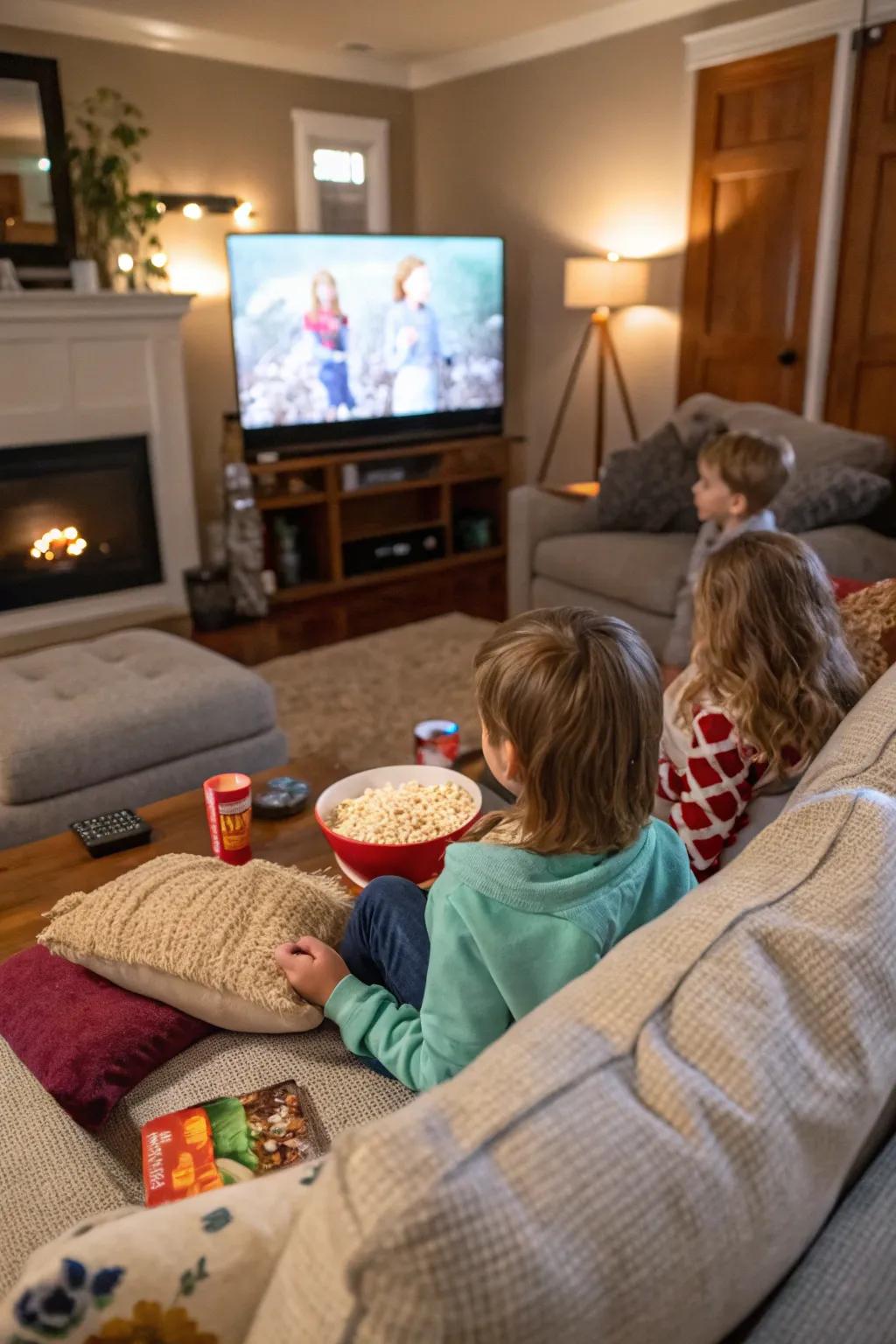 Bring the theater home with a delightful indoor movie marathon.