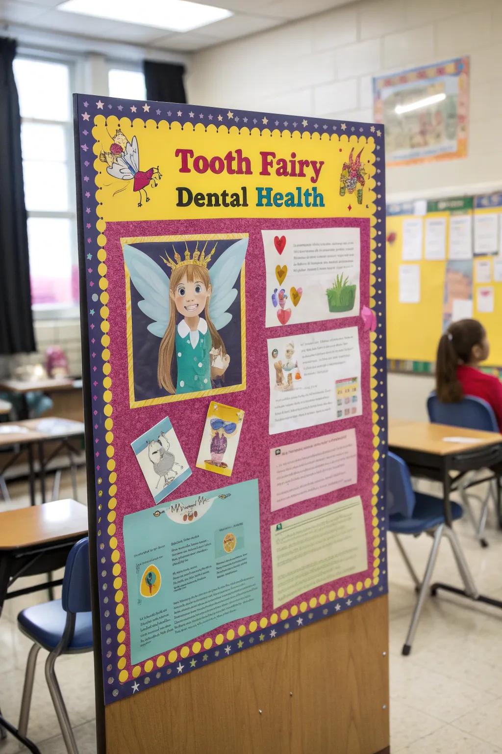 Educational Tooth Fairy facts add an informative touch.