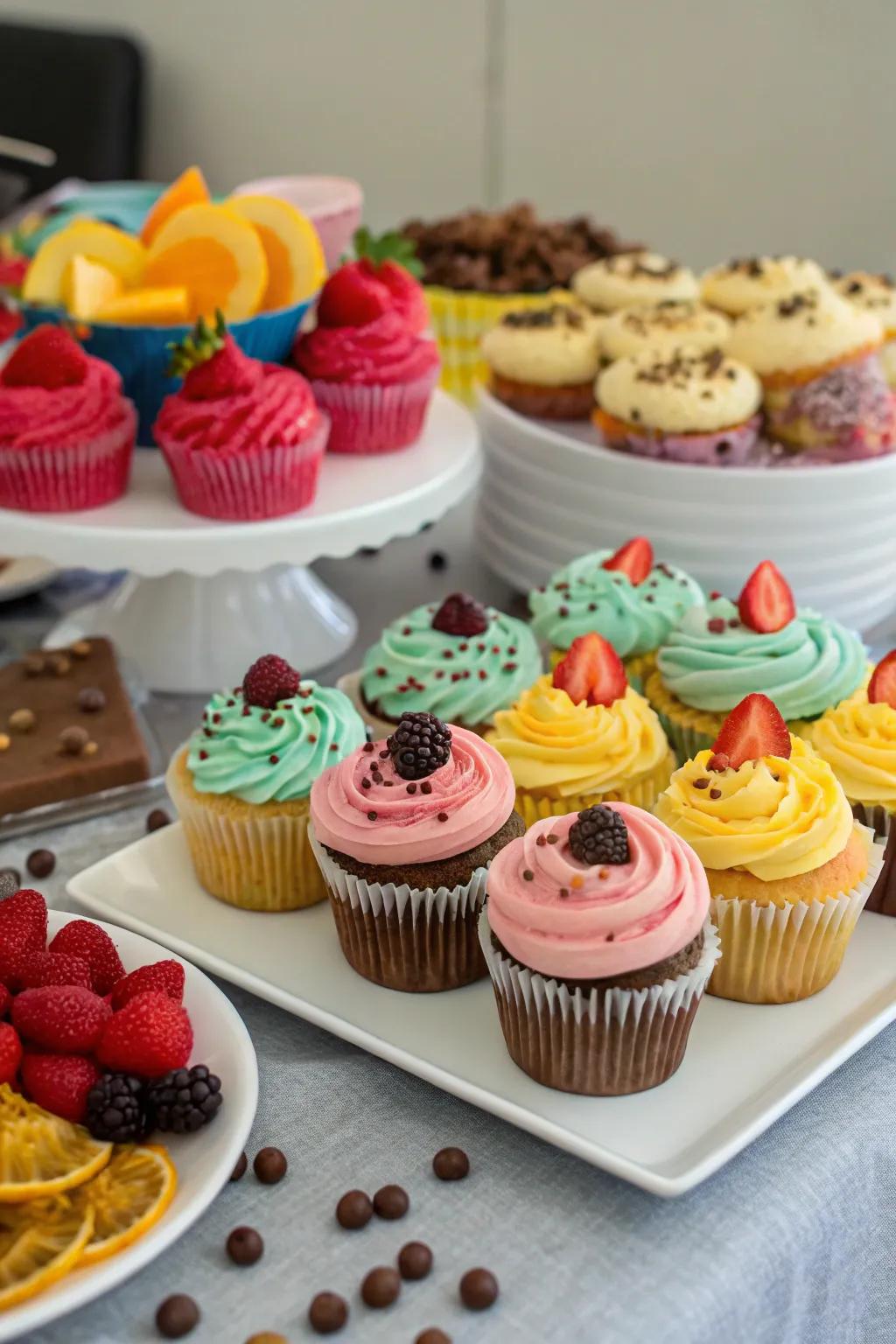 Unleash your creativity with a cupcake decorating contest.