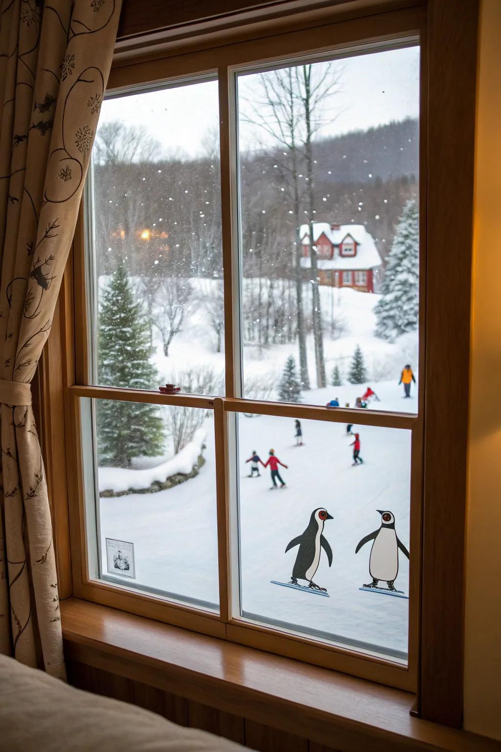 Playful penguins bring joy to your holiday décor.