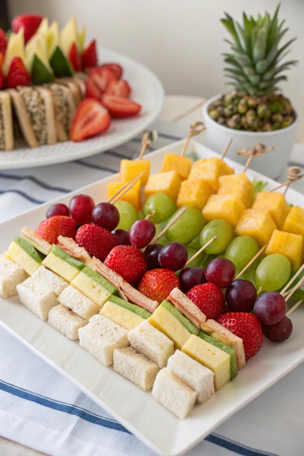 Themed snacks that complement a relaxing spa atmosphere.