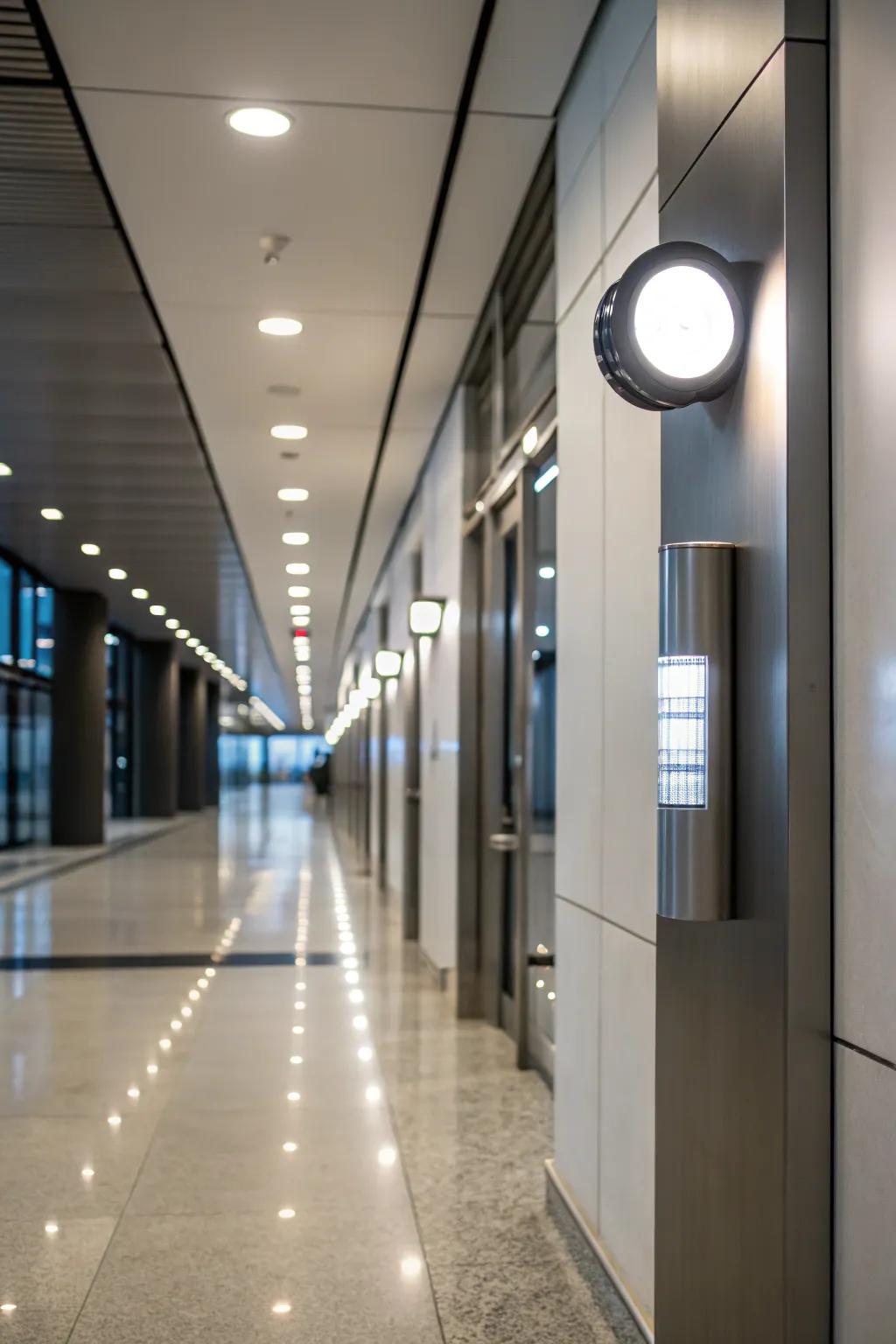 Motion sensor lights offer convenience and efficiency.