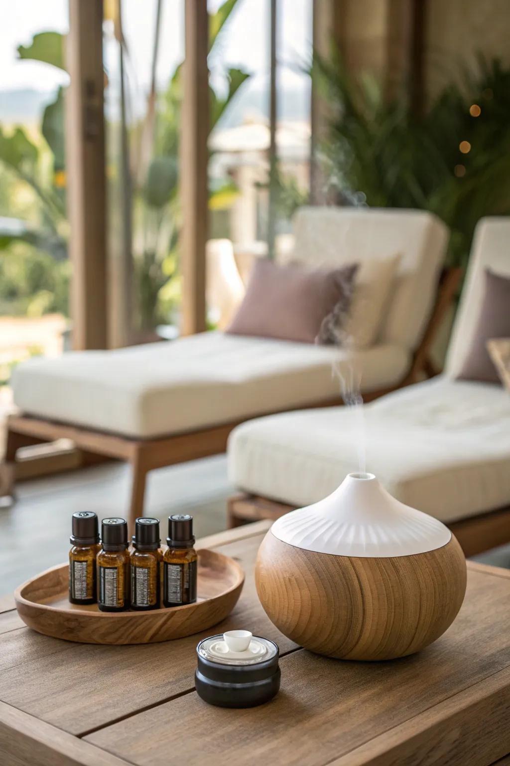 Transform your spa with calming aromatherapy.